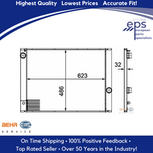 Load image into Gallery viewer, Radiator 2006-10 BMW 525 528 530 i xi xDrive OEM Made in Germany Genuine Behr
