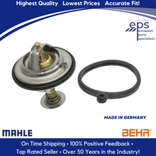 Load image into Gallery viewer, 80 Engine Cooling Water Thermostat & O-ring 1986-95 Mercedes 400 420 500 560 OEM