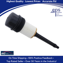 Load image into Gallery viewer, Oil Filter Housing Cap with Filter & Seals 1998-11 Select Mercedes 112 180 07 10