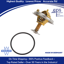 Load image into Gallery viewer, 80 Engine Cooling Water Thermostat 1986-95 Mercedes 400 420 500 560 OEM & O-ring