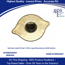 Load image into Gallery viewer, 0.9 bar / 13 lb. Radiator Pressure Release Cap Small Tabs1954-71 Mercedes German