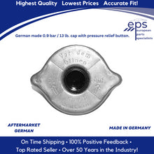 Load image into Gallery viewer, 0.9 bar / 13 lb. Radiator Pressure Release Cap Small Tabs1954-71 Mercedes German