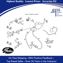 Load image into Gallery viewer, Radiator Overflow Tank Water Pressure 8mm X 15mm Breather Hose 1973-91 Mercedes