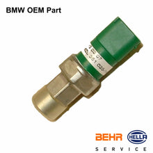 Load image into Gallery viewer, A/C Safety Pressure Trinary Switch on Receiver Drier 1995-99 BMW 5 7 OEM BEHR