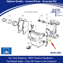 Load image into Gallery viewer, Front Brake Pad Retaining Clip Spring 1992-96 BMW E36 318 325 Z3 BMW OEM ATE