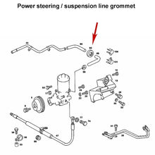 Load image into Gallery viewer, OE Oil Brake Water Fuel Steering Hose Rubber Buffer 68-21 Mercedes 116 466 12 82