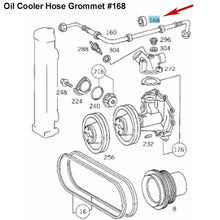 Load image into Gallery viewer, OE Oil Brake Water Fuel Steering Hose Rubber Buffer 68-21 Mercedes 116 466 12 82