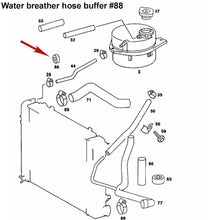 Load image into Gallery viewer, OE Oil Brake Water Fuel Steering Hose Rubber Buffer 68-21 Mercedes 116 466 12 82