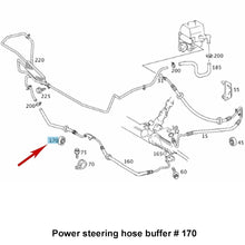 Load image into Gallery viewer, OE Oil Brake Water Fuel Steering Hose Rubber Buffer 68-21 Mercedes 116 466 12 82