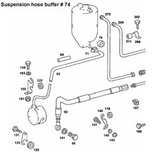 Load image into Gallery viewer, OE Oil Brake Water Fuel Steering Hose Rubber Buffer 68-21 Mercedes 116 466 12 82