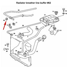 Load image into Gallery viewer, OE Oil Brake Water Fuel Steering Hose Rubber Buffer 68-21 Mercedes 116 466 12 82