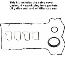 Load image into Gallery viewer, Valve Cover Gasket Spark Plug Hole Oil Filler Neck & Cap Seal Kit 2003-05 C 230