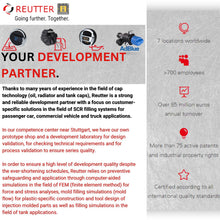 Load image into Gallery viewer, Radiator Overflow Expansion Tank Kit with Cap and Sensor 1986-91 Mercedes W126