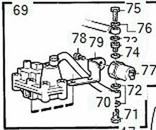 Load image into Gallery viewer, Fuel Valve Solenoid Mounting Kit 1975-78 Volvo B27 273674 0 257 900 015 OE Bosch
