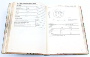 OE 1977 Mercedes Technical Data Adjustment Specific Values & Measurements Manual