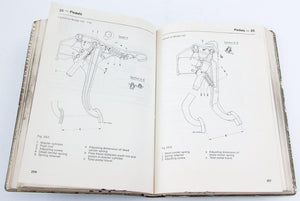 OE 1977 Mercedes Technical Data Adjustment Specific Values & Measurements Manual