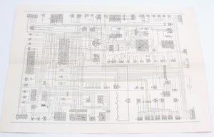 Electrical Wiring Diagram with Emission Control 1977 Mercedes USA 300D Diesel