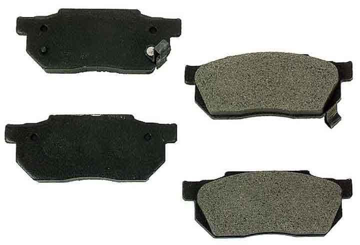 1983-06 Honda Civic Insight Prelude CRX Repco Front Semi Metallic Brake Pads Set