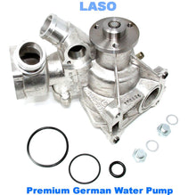 Load image into Gallery viewer, Laso German Water Pump 1996 Mercedes C280 C36 AMG E320 Without Oil Cooler Line
