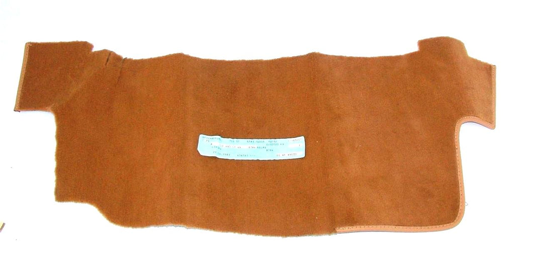 Mercedes 380SL 560SL Left Rear Floor Vertical Carpet 107 680 09 44 8384 Date Tan