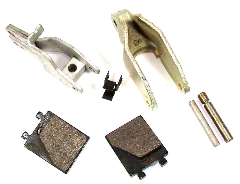 OE Rolls-Royce Bentley Parking Brake Pads 1 Side and Holder Caliper 3Z0 609 405A
