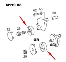 Load image into Gallery viewer, 1993-99 Mercedes 300 CE E TE 400 500 SE SEL SL 92mm X 31mm Belt Tensioner Pulley
