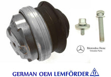Load image into Gallery viewer, OEM Lemfoerder Motor Mount Kit with Hardware 1996-00 Mercedes C230 E300 SLK320
