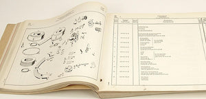 Mercedes Dealer Issue Parts Book Exploded View & Numbers 1959-62 180 b c Db Dc