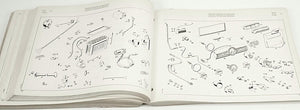 Mercedes Dealer Issue Parts Book Exploded View & Numbers 1959-62 180 b c Db Dc