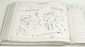 Mercedes Dealer Issue Parts Book Exploded View & Numbers 1959-62 180 b c Db Dc