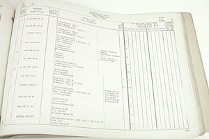 Mercedes Dealer Issue Parts Book Exploded View & Numbers 1959-62 180 b c Db Dc