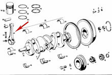 Load image into Gallery viewer, New Engine Connecting Rod 1953-57 Mercedes 180 W120.010 M136.925 181 030 12 20
