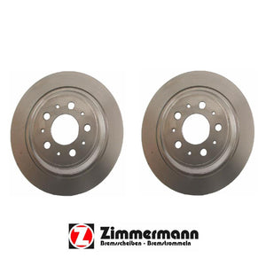 1998-00 Volvo S70 V70 Rear Brake Rotor Disc German Zimmermann 272248 31262094