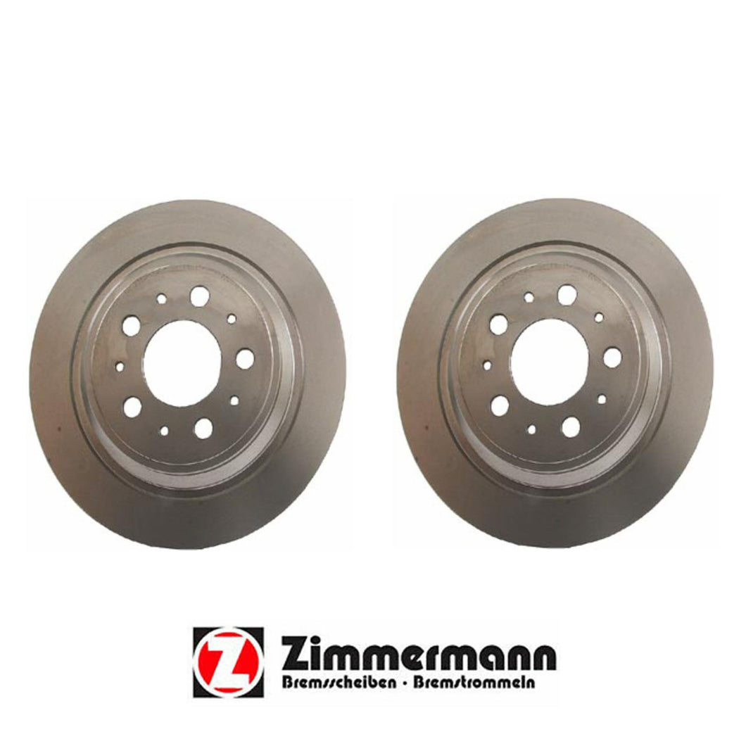 1998-00 Volvo S70 V70 Rear Brake Rotor Disc German Zimmermann 272248 31262094