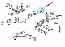 Load image into Gallery viewer, 1972-77 Mercedes 350SL 450SL 450SLC Heater A/C Blower Switch Knob 107 820 05 92
