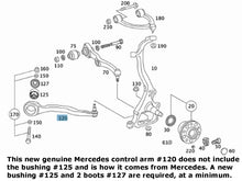 Load image into Gallery viewer, Right Front Lower Control Arm 2007-14 Mercedes CL S 550 600 63 65 AMG Genuine MB

