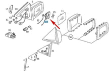Load image into Gallery viewer, 1992-95 Mercedes 300 320 350 400 420 500 600 Right Mirror Glass Adjustment Motor
