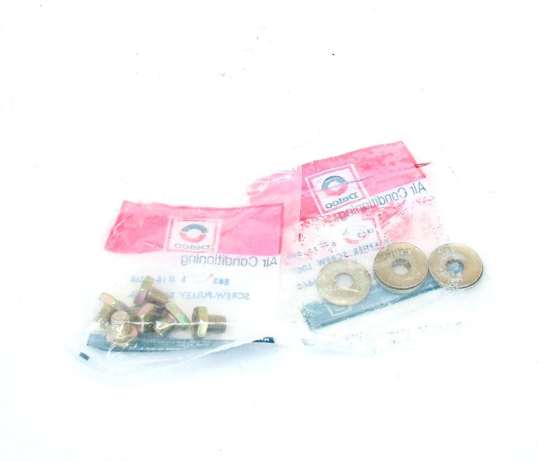 OE Behr R4 A/C Compressor Clutch Pulley Mounting Hardware Kit 1977-85 Mercedes