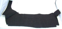 Load image into Gallery viewer, New Left Rear Seat Floor Rear Vertical Black Carpet 1981-91 Mercedes W126 Sedan
