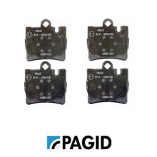 Load image into Gallery viewer, Rear Brake Pads for Mercedes OEM Pagid Premium Quiet Low Dust OE Factory Quality
