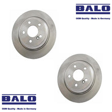 Load image into Gallery viewer, 2 X Premium Balo German Rear Brake Disc Rotor 2003-06 CL500 S350 S430 S500
