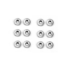Load image into Gallery viewer, 12 X M6 1.0 Nut with Serrated Flange Washer Head 1960-19 Mercedes BMW Porsche
