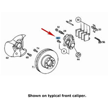Load image into Gallery viewer, 4 X New OEM Front or Rear Caliper Mounting Bolt 12 X 1.5 X 30 1973-06 Mercedes
