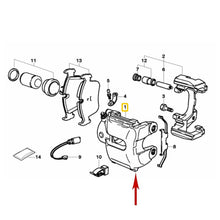 Load image into Gallery viewer, Left Front Brake Caliper 1992-08 BMW 318 323 325 328 Z3 Z4 OEM Ate 6 758 113
