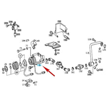 Load image into Gallery viewer, 1992-93 Mercedes M104 W140 300SE Smog Emission Air Injection Pump 104 140 13 85

