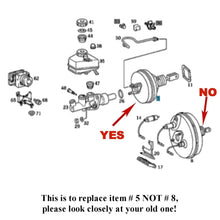 Load image into Gallery viewer, 1998-99 Mercedes SLK230 Vacuum Brake Power Assist Booster NLA New OEM TRW  LUCAS
