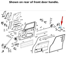 Load image into Gallery viewer, Door Handle Large Gasket Rubber Pad OE Mercedes 110 111 112 190 200 220 230 300
