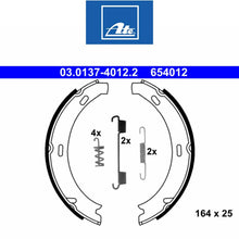 Load image into Gallery viewer, OEM Ate Emergency Parking Brake Shoe and Spring Kit 2000-03 Mercedes E320 Wagon
