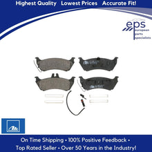 Load image into Gallery viewer, 99-05 Mercedes ML 320 350 430 Rear Brake Pad Set + Clips &amp; Sensor OEM Ate
