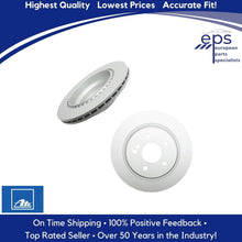Load image into Gallery viewer, 03-17 Mercedes E CLS GLK Pair Coated Rear Brake Disc Rotors Ate 000 423 09 12 07
